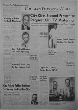 Coleman Democrat-Voice (Coleman, Tex.), Vol. 76, No. 42, Ed. 1 Tuesday, April 2, 1957