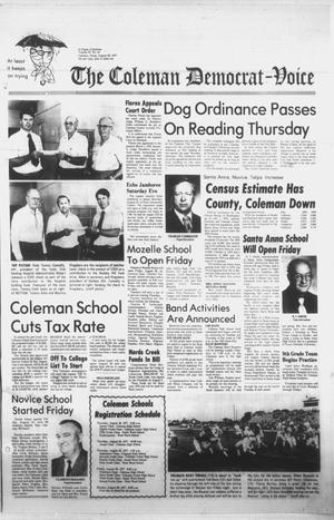 The Coleman Democrat-Voice (Coleman, Tex.), Vol. 97, No. 14, Ed. 1 Tuesday, August 23, 1977