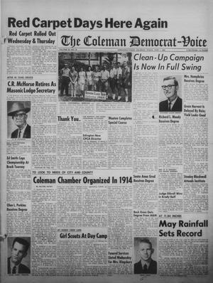 The Coleman Democrat-Voice (Coleman, Tex.), Vol. 84, No. 52, Ed. 1 Tuesday, June 1, 1965