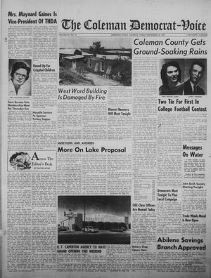 The Coleman Democrat-Voice (Coleman, Tex.), Vol. 84, No. 16, Ed. 1 Tuesday, September 22, 1964