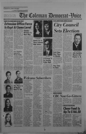 The Coleman Democrat-Voice (Coleman, Tex.), Vol. 93, No. 29, Ed. 1 Tuesday, December 11, 1973