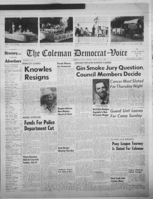 The Coleman Democrat-Voice (Coleman, Tex.), Vol. 81, No. 6, Ed. 1 Tuesday, July 18, 1961