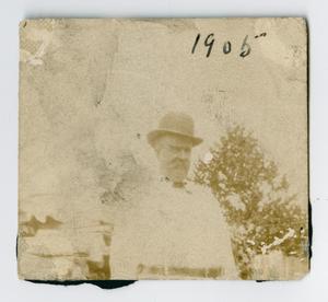 Primary view of object titled '[Photograph of Dr. William King]'.