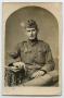 Primary view of [Portrait of an Unidentified World War One Soldier in Uniform]