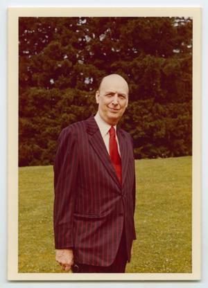 [Photograph of Dr. Charles Cockrell in a Suit]