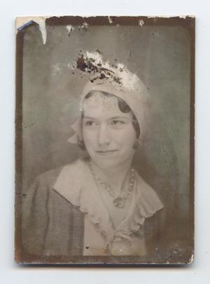 Primary view of object titled '[Portrait of Ruth Back Toler]'.