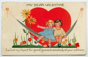 [Postcard from Peggie to Mrs. M. M. Matlock, February 7, 1925]