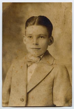 [Portrait of an Unknown Boy in a Suit]
