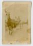 Thumbnail image of item number 1 in: '[Photograph of Two Unknown Men in a Horse-Drawn Wagon]'.