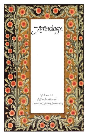 Primary view of object titled 'Anthology, Volume 22, Spring 2016'.