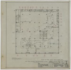 Primary view of object titled 'Breckenridge Hotel Mechanical Plans, Breckenridge, Texas: Pipe Plan'.