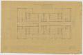 Thumbnail image of item number 2 in: 'Anne D'Spain's Apartment House Revisions, Abilene, Texas: First Floor Plan'.