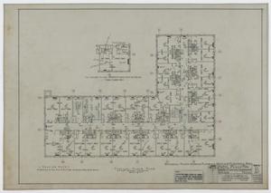 Primary view of object titled 'Scharbauer Hotel Mechanical Plans, Midland, Texas: Typical Floor Plan'.