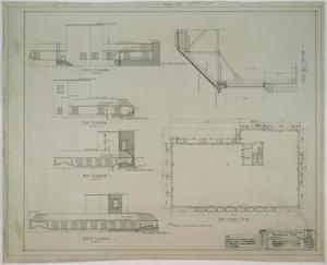 Primary view of object titled 'Breckenridge Hotel Mechanical Plans, Breckenridge, Texas: Elevations'.