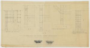 Primary view of object titled 'Mr. A. W. Wible's Apartment, Dallas, Texas: Cabinet Plans'.