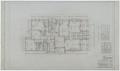 Thumbnail image of item number 1 in: 'Mr. A. W. Wible's Apartment, Dallas, Texas: First Floor Plan'.