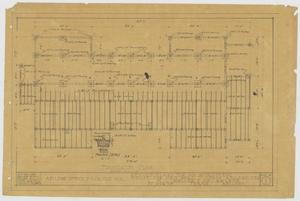 Primary view of object titled 'Anne D'Spain's Apartment House Revisions, Abilene, Texas: Foundation Plan'.