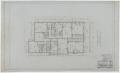 Thumbnail image of item number 1 in: 'Mr. A. W. Wible's Apartment, Dallas, Texas: Second Floor Plan'.