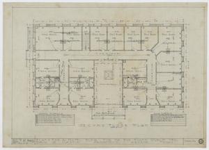 Primary view of object titled 'Bob Evans' Hotel, Dublin, Texas: Second Floor Plan'.