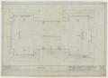Primary view of Anne D'Spain's Apartment House, Abilene, Texas: Roof Plan