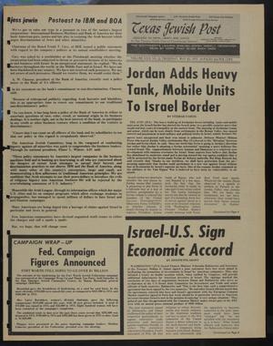 Primary view of object titled 'Texas Jewish Post (Fort Worth, Tex.), Vol. 29, No. 21, Ed. 1 Thursday, May 22, 1975'.