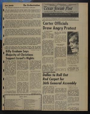Texas Jewish Post (Fort Worth, Tex.), Vol. 31, No. 44, Ed. 1 Thursday, November 3, 1977