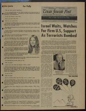 Texas Jewish Post (Fort Worth, Tex.), Vol. 29, No. 28, Ed. 1 Thursday, July 10, 1975
