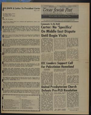 Texas Jewish Post (Fort Worth, Tex.), Vol. 31, No. 27, Ed. 1 Thursday, July 7, 1977