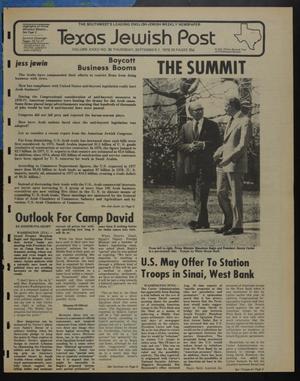 Texas Jewish Post (Fort Worth, Tex.), Vol. 32, No. 36, Ed. 1 Thursday, September 7, 1978