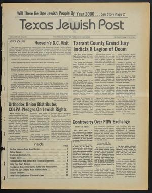 Primary view of object titled 'Texas Jewish Post (Fort Worth, Tex.), Vol. 39, No. 22, Ed. 1 Thursday, May 30, 1985'.