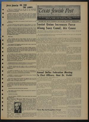 Texas Jewish Post (Fort Worth, Tex.), Vol. 24, No. 22, Ed. 1 Thursday, May 28, 1970