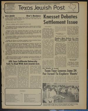 Texas Jewish Post (Fort Worth, Tex.), Vol. 33, No. 25, Ed. 1 Thursday, June 21, 1979