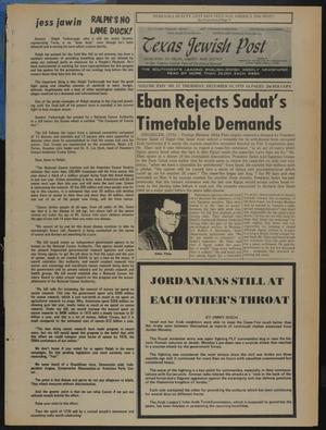 Texas Jewish Post (Fort Worth, Tex.), Vol. 24, No. 51, Ed. 1 Thursday, December 10, 1970