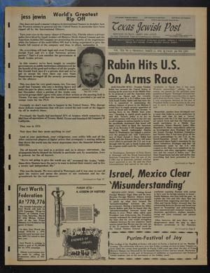 Texas Jewish Post (Fort Worth, Tex.), Vol. 30, No. 11, Ed. 1 Thursday, March 11, 1976