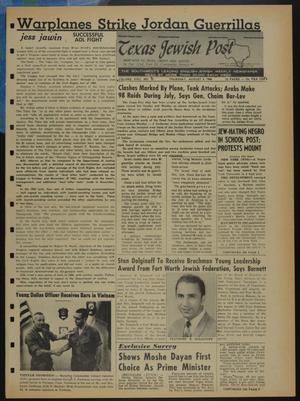 Texas Jewish Post (Fort Worth, Tex.), Vol. 22, No. 32, Ed. 1 Thursday, August 8, 1968