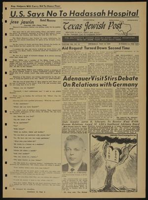 Texas Jewish Post (Fort Worth, Tex.), Vol. 20, No. 20, Ed. 1 Thursday, May 19, 1966