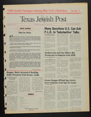 Texas Jewish Post (Fort Worth, Tex.), Vol. 42, No. 51, Ed. 1 Thursday, December 22, 1988