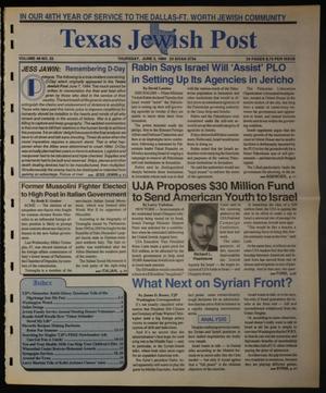 Texas Jewish Post (Fort Worth, Tex.), Vol. 48, No. 22, Ed. 1 Thursday, June 2, 1994