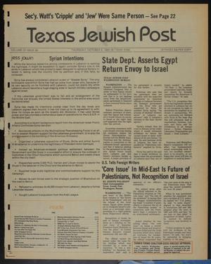 Texas Jewish Post (Fort Worth, Tex.), Vol. 37, No. 40, Ed. 1 Thursday, October 6, 1983