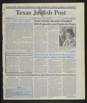 Texas Jewish Post (Fort Worth, Tex.), Vol. 47, No. 20, Ed. 1 Thursday, May 20, 1993
