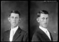Photograph: [Two Poses of Unknown Man]