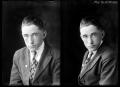 Photograph: [Two Poses of Young Man]