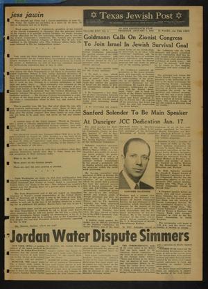 Texas Jewish Post (Fort Worth, Tex.), Vol. 19, No. 1, Ed. 1 Thursday, January 7, 1965