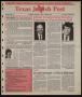 Thumbnail image of item number 1 in: 'Texas Jewish Post (Fort Worth, Tex.), Vol. 49, No. 3, Ed. 1 Thursday, January 19, 1995'.