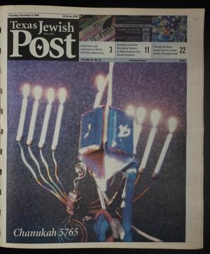 Texas Jewish Post (Fort Worth, Tex.), Vol. 58, No. 50, Ed. 1 Thursday, December 9, 2004