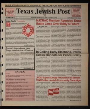 Texas Jewish Post (Fort Worth, Tex.), Vol. 50, No. 7, Ed. 1 Thursday, February 15, 1996