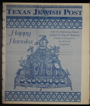 Texas Jewish Post (Fort Worth, Tex.), Vol. 52, No. 50, Ed. 1 Thursday, December 10, 1998
