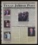 Thumbnail image of item number 1 in: 'Texas Jewish Post (Fort Worth, Tex.), Vol. 56, No. 43, Ed. 1 Thursday, October 24, 2002'.
