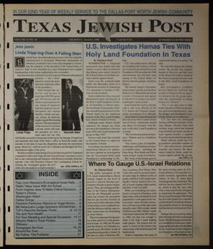 Texas Jewish Post (Fort Worth, Tex.), Vol. 52, No. 10, Ed. 1 Thursday, March 5, 1998