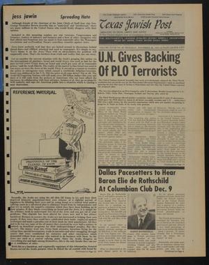 Texas Jewish Post (Fort Worth, Tex.), Vol. 28, No. 48, Ed. 1 Thursday, November 28, 1974